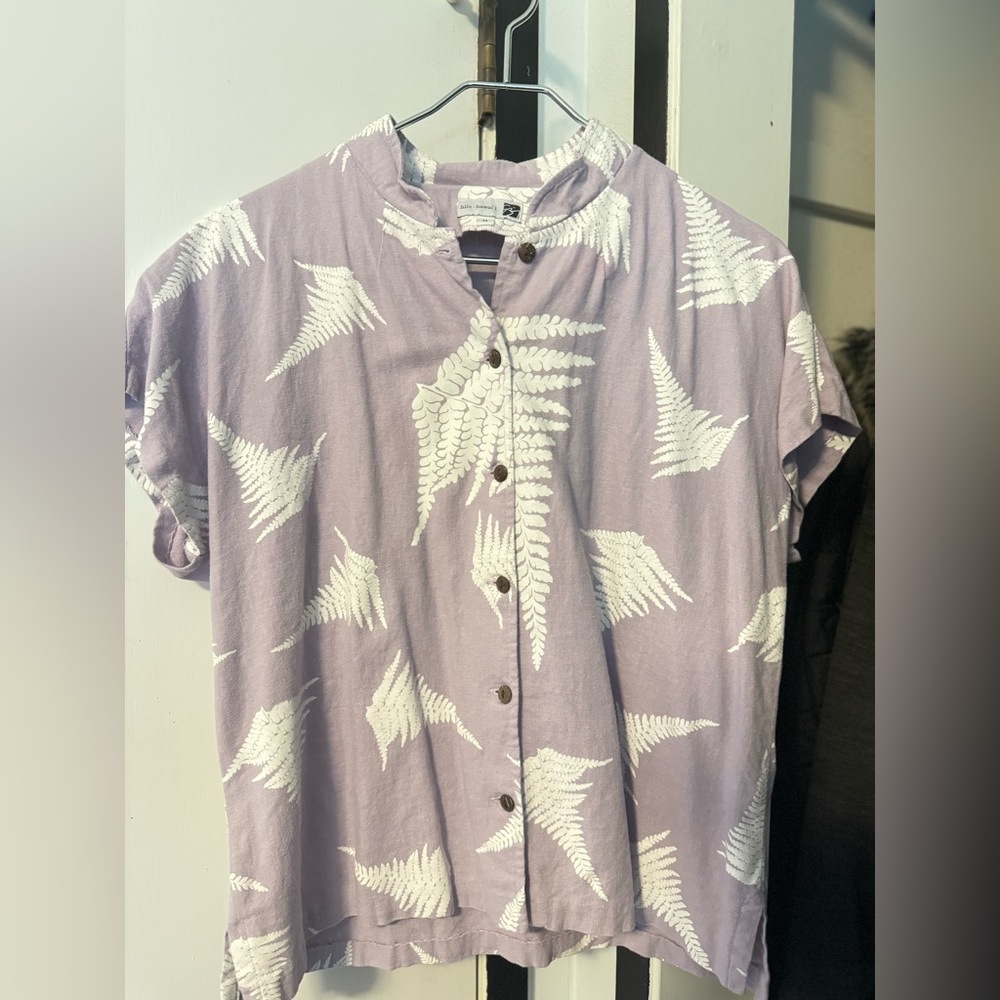 Purple Kupukupu Sig Zane Blouse